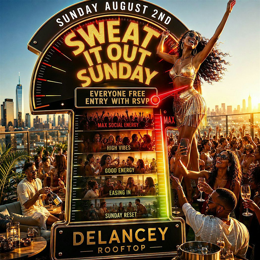 Sweat It Out Sunday: Rooftop Day Party 1